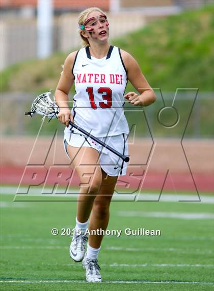 Thumbnail 2 in Mater Dei vs Beckman (CIF SS Semifinal) photogallery.