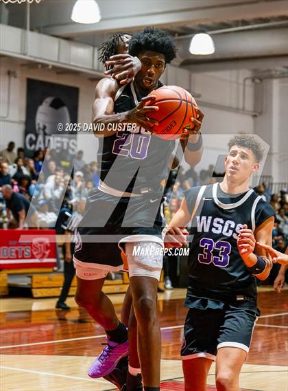 Thumbnail 2 in Winston Salem Christian National vs. Bishop McNamara (Capital Hoops Mayhem on Military) photogallery.