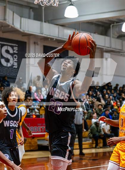 Thumbnail 3 in Winston Salem Christian National vs. Bishop McNamara (Capital Hoops Mayhem on Military) photogallery.