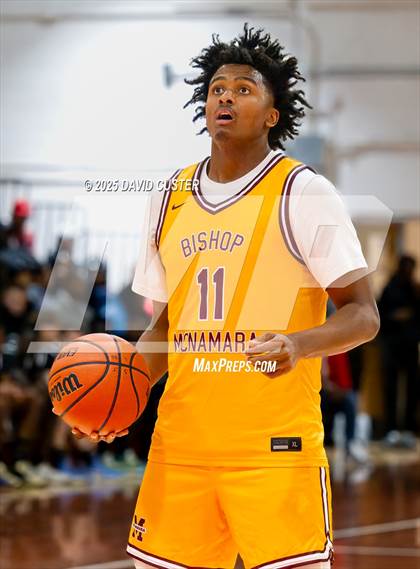 Thumbnail 2 in Winston Salem Christian National vs. Bishop McNamara (Capital Hoops Mayhem on Military) photogallery.