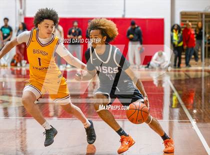 Thumbnail 1 in Winston Salem Christian National vs. Bishop McNamara (Capital Hoops Mayhem on Military) photogallery.