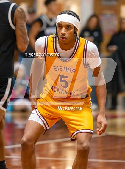 Thumbnail 1 in Winston Salem Christian National vs. Bishop McNamara (Capital Hoops Mayhem on Military) photogallery.