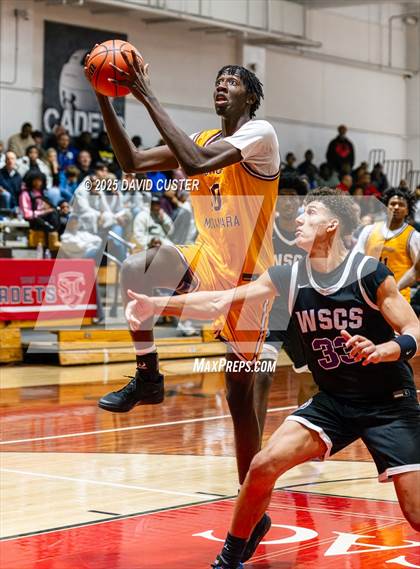 Thumbnail 2 in Winston Salem Christian National vs. Bishop McNamara (Capital Hoops Mayhem on Military) photogallery.
