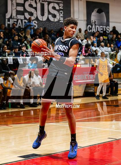 Thumbnail 2 in Winston Salem Christian National vs. Bishop McNamara (Capital Hoops Mayhem on Military) photogallery.