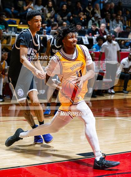 Thumbnail 3 in Winston Salem Christian National vs. Bishop McNamara (Capital Hoops Mayhem on Military) photogallery.