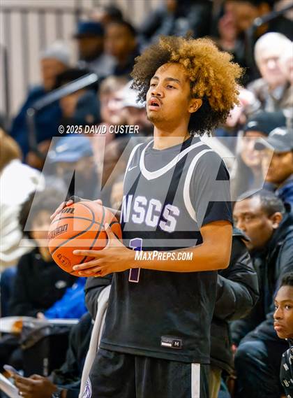 Thumbnail 2 in Winston Salem Christian National vs. Bishop McNamara (Capital Hoops Mayhem on Military) photogallery.