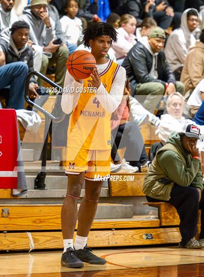 Thumbnail 3 in Winston Salem Christian National vs. Bishop McNamara (Capital Hoops Mayhem on Military) photogallery.