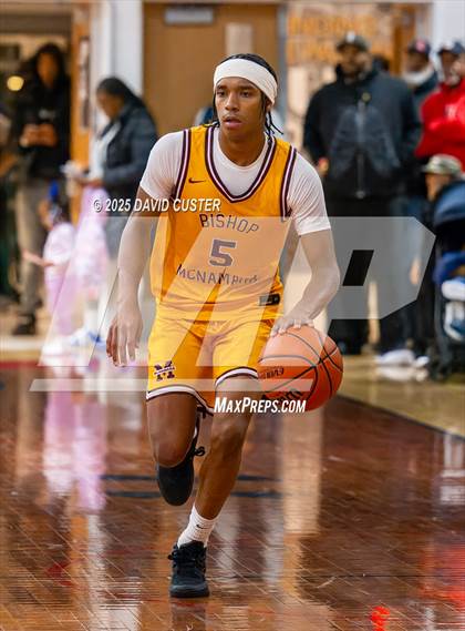 Thumbnail 1 in Winston Salem Christian National vs. Bishop McNamara (Capital Hoops Mayhem on Military) photogallery.