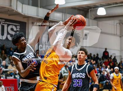 Thumbnail 2 in Winston Salem Christian National vs. Bishop McNamara (Capital Hoops Mayhem on Military) photogallery.