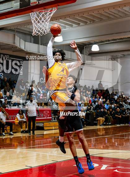 Thumbnail 2 in Winston Salem Christian National vs. Bishop McNamara (Capital Hoops Mayhem on Military) photogallery.