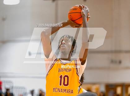 Thumbnail 2 in Winston Salem Christian National vs. Bishop McNamara (Capital Hoops Mayhem on Military) photogallery.