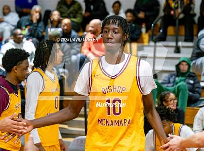 Thumbnail 1 in Winston Salem Christian National vs. Bishop McNamara (Capital Hoops Mayhem on Military) photogallery.