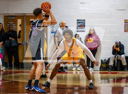 Thumbnail 3 in Winston Salem Christian National vs. Bishop McNamara (Capital Hoops Mayhem on Military) photogallery.