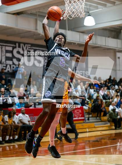 Thumbnail 1 in Winston Salem Christian National vs. Bishop McNamara (Capital Hoops Mayhem on Military) photogallery.