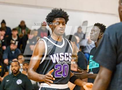 Thumbnail 1 in Winston Salem Christian National vs. Bishop McNamara (Capital Hoops Mayhem on Military) photogallery.