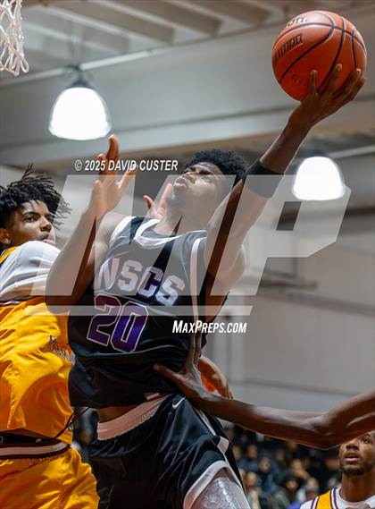 Thumbnail 2 in Winston Salem Christian National vs. Bishop McNamara (Capital Hoops Mayhem on Military) photogallery.