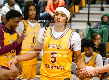 Thumbnail 3 in Winston Salem Christian National vs. Bishop McNamara (Capital Hoops Mayhem on Military) photogallery.
