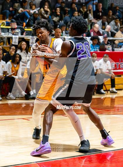 Thumbnail 2 in Winston Salem Christian National vs. Bishop McNamara (Capital Hoops Mayhem on Military) photogallery.