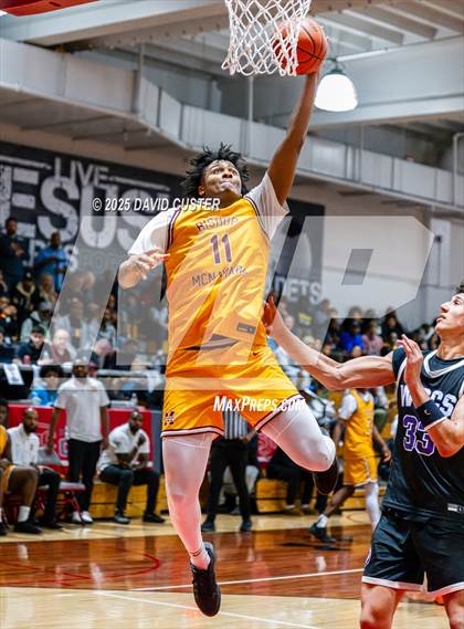 Thumbnail 3 in Winston Salem Christian National vs. Bishop McNamara (Capital Hoops Mayhem on Military) photogallery.