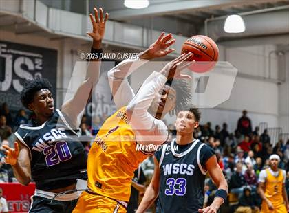 Thumbnail 3 in Winston Salem Christian National vs. Bishop McNamara (Capital Hoops Mayhem on Military) photogallery.
