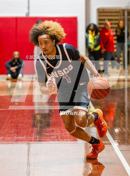 Thumbnail 3 in Winston Salem Christian National vs. Bishop McNamara (Capital Hoops Mayhem on Military) photogallery.