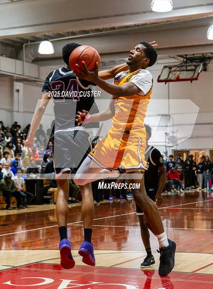 Thumbnail 3 in Winston Salem Christian National vs. Bishop McNamara (Capital Hoops Mayhem on Military) photogallery.