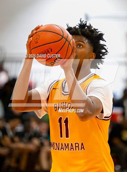 Thumbnail 2 in Winston Salem Christian National vs. Bishop McNamara (Capital Hoops Mayhem on Military) photogallery.