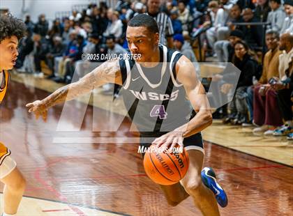 Thumbnail 1 in Winston Salem Christian National vs. Bishop McNamara (Capital Hoops Mayhem on Military) photogallery.