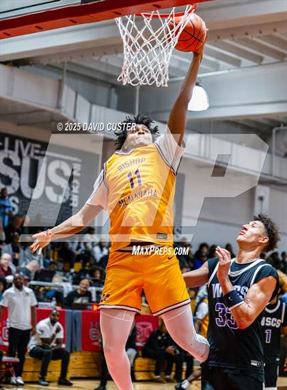Thumbnail 1 in Winston Salem Christian National vs. Bishop McNamara (Capital Hoops Mayhem on Military) photogallery.