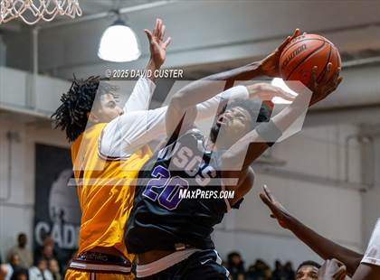 Thumbnail 3 in Winston Salem Christian National vs. Bishop McNamara (Capital Hoops Mayhem on Military) photogallery.