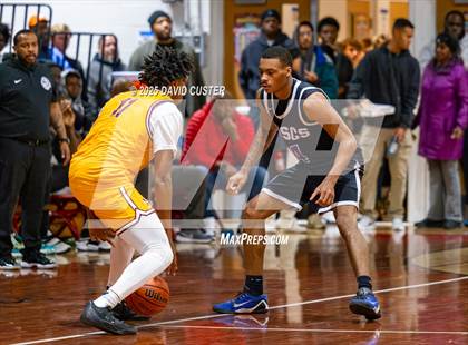 Thumbnail 1 in Winston Salem Christian National vs. Bishop McNamara (Capital Hoops Mayhem on Military) photogallery.