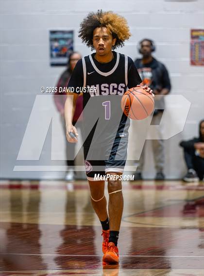 Thumbnail 1 in Winston Salem Christian National vs. Bishop McNamara (Capital Hoops Mayhem on Military) photogallery.