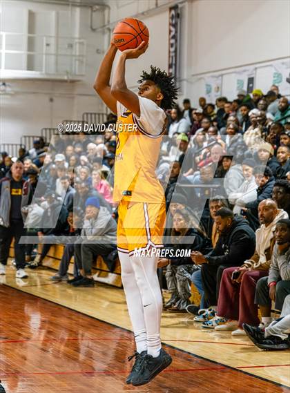 Thumbnail 1 in Winston Salem Christian National vs. Bishop McNamara (Capital Hoops Mayhem on Military) photogallery.