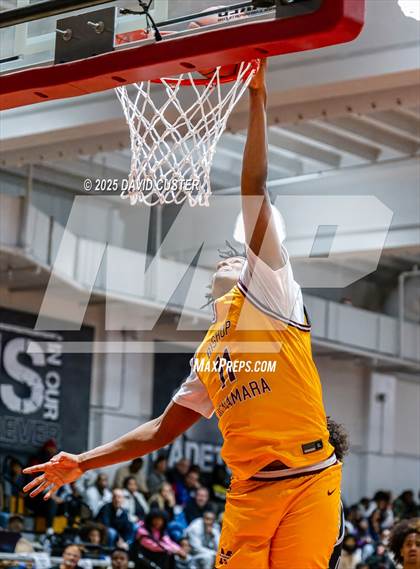 Thumbnail 3 in Winston Salem Christian National vs. Bishop McNamara (Capital Hoops Mayhem on Military) photogallery.