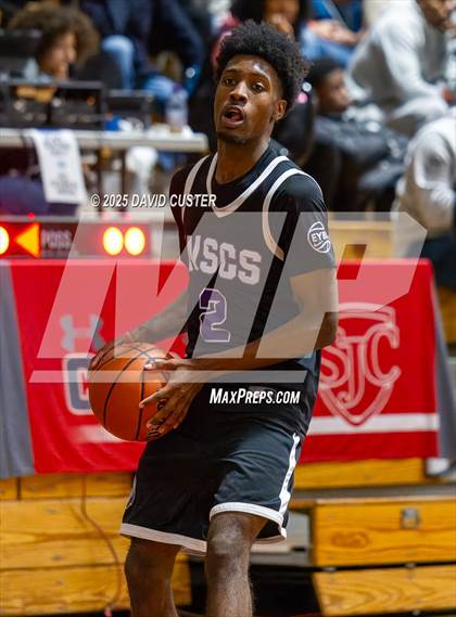 Thumbnail 3 in Winston Salem Christian National vs. Bishop McNamara (Capital Hoops Mayhem on Military) photogallery.