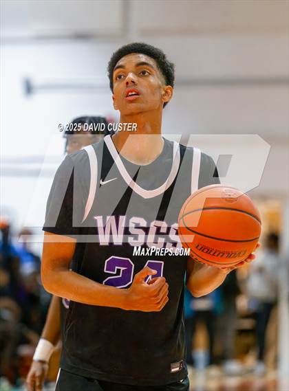 Thumbnail 3 in Winston Salem Christian National vs. Bishop McNamara (Capital Hoops Mayhem on Military) photogallery.