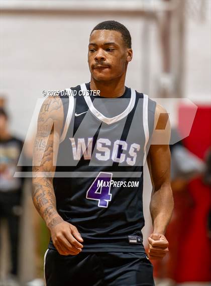 Thumbnail 1 in Winston Salem Christian National vs. Bishop McNamara (Capital Hoops Mayhem on Military) photogallery.