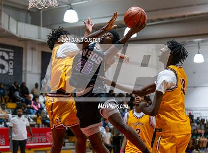 Thumbnail 1 in Winston Salem Christian National vs. Bishop McNamara (Capital Hoops Mayhem on Military) photogallery.