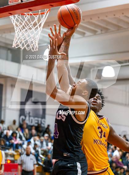 Thumbnail 2 in Winston Salem Christian National vs. Bishop McNamara (Capital Hoops Mayhem on Military) photogallery.