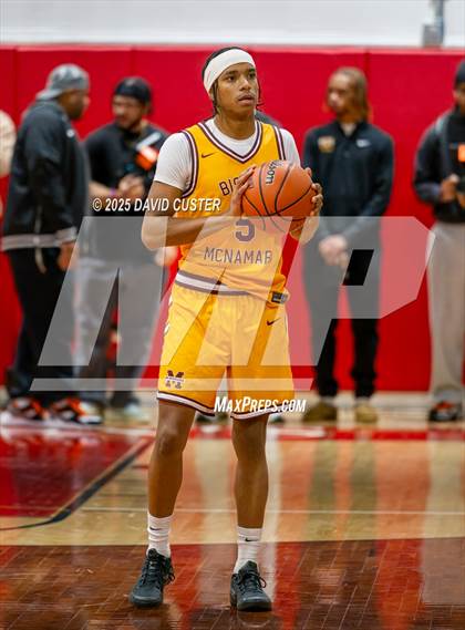 Thumbnail 3 in Winston Salem Christian National vs. Bishop McNamara (Capital Hoops Mayhem on Military) photogallery.