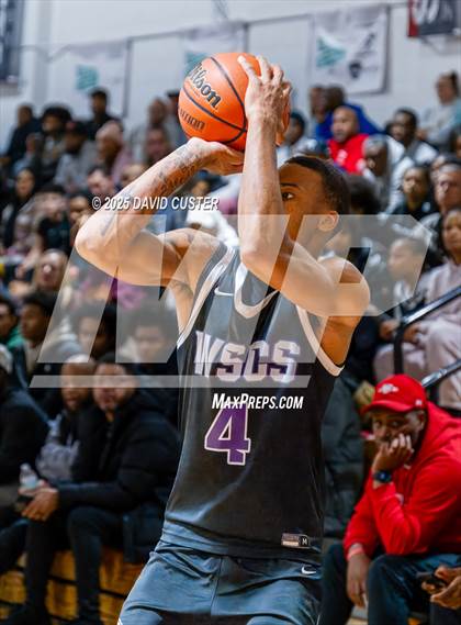 Thumbnail 3 in Winston Salem Christian National vs. Bishop McNamara (Capital Hoops Mayhem on Military) photogallery.