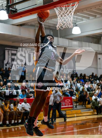 Thumbnail 2 in Winston Salem Christian National vs. Bishop McNamara (Capital Hoops Mayhem on Military) photogallery.