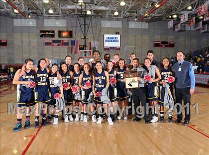 Thumbnail 2 in Santa Clara vs. St. Bernard (CIF SS 5AA Final) photogallery.