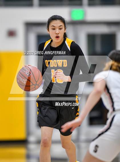 Thumbnail 2 in Bishop O'Dowd Girls Basketball (Extending the Season) photogallery.