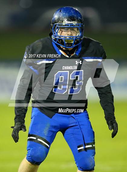 Thumbnail 2 in Chandler vs. Northwestern (GEICO State Champions Bowl Series) photogallery.
