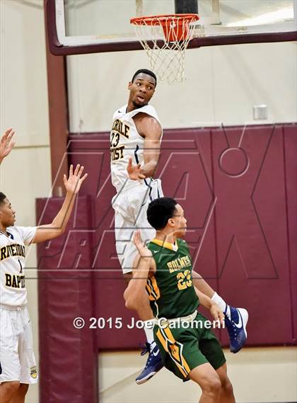 Thumbnail 3 in Holmes vs Riverdale Baptist (SACS Invitational) photogallery.