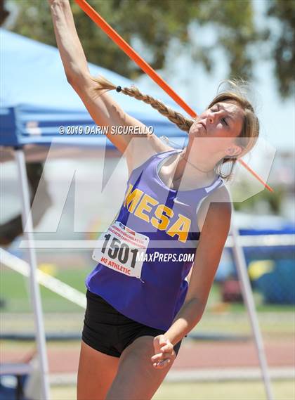 Thumbnail 1 in AIA Track & Field Championships (Girls Javelin) photogallery.