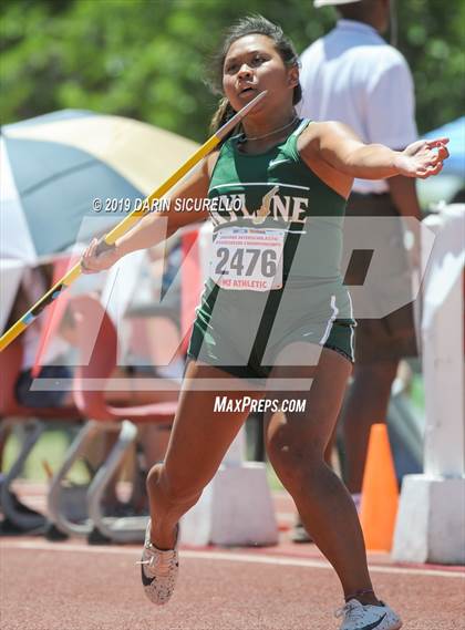 Thumbnail 1 in AIA Track & Field Championships (Girls Javelin) photogallery.