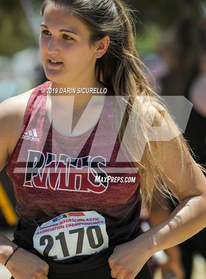 Thumbnail 2 in AIA Track & Field Championships (Girls Javelin) photogallery.
