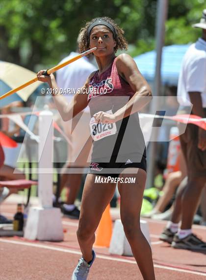 Thumbnail 1 in AIA Track & Field Championships (Girls Javelin) photogallery.